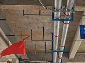 北海管廊支架的安装方法